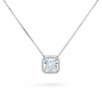 925 Sterling Silver Nova Solitaire Pendant