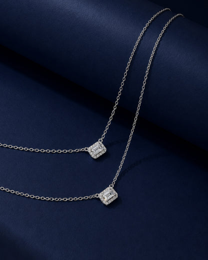 PEHRO 925 Sterling Silver Elara Pendant Necklace displayed 